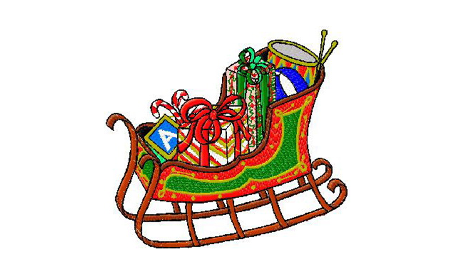 4X4-Christmas-embroidery-Santa-car-design
