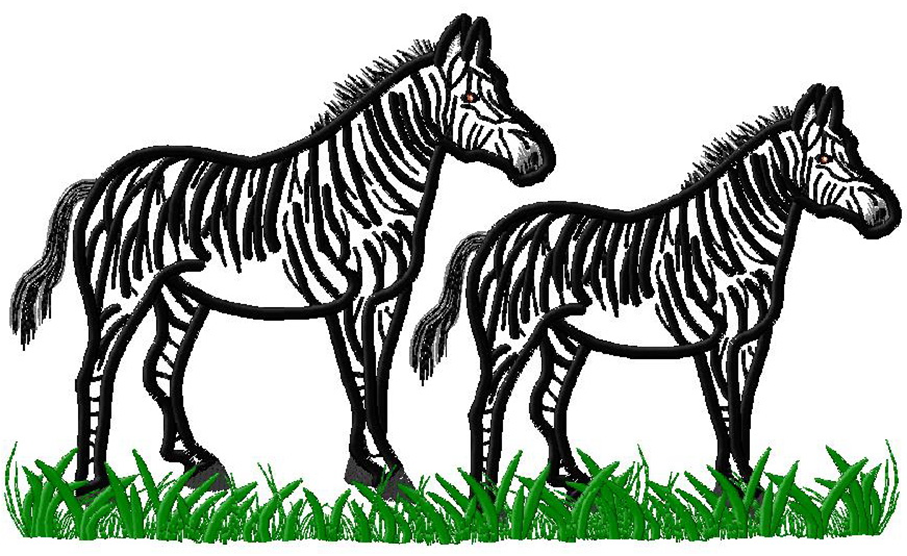 zebra-embroidery-design