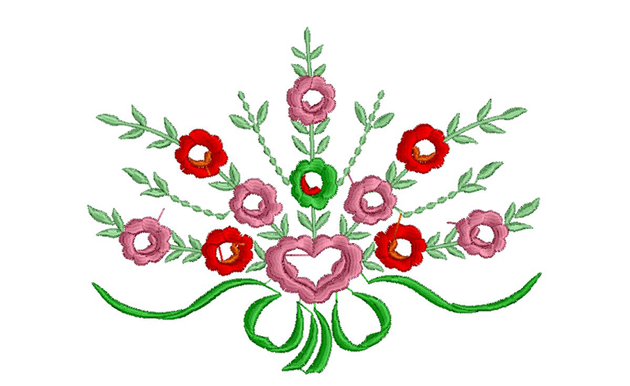pretty-floral-embroidery-Bouquet