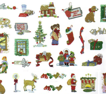 Christma-Emroidery-set
